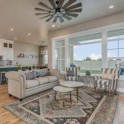 Puissant Zero Marle Ivory and Blue 8 ft. x 10 ft. by Linon Home Decor -Linon Home Decor Sales ivory blue linon home decor area rugs thdr03882 31 1000