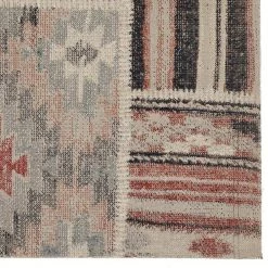 Puissant Zero Giles Ivory and Blue 3 ft. x 5 ft. Area Rug by Linon Home Decor 8 Puissant Zero Giles Ivory and Blue 3 ft. x 5 ft. Area Rug by Linon Home Decor -Linon Home Decor Sales ivory blue linon home decor area rugs thdr03900 c3 1000