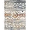 Envie Forli Southwestern Aztec Ivory Blue 5 ft. 3 in. x 7 ft. 3 in. Area Rug by Well Woven -Linon Home Decor Sales ivory blue well woven area rugs env 112 5 64 1000