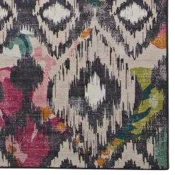 Grayson Ivory and Charcoal 3 ft. W x 5 ft. L Washable Polyester Indoor/Outdoor Area Rug by Linon Home Decor 11 Grayson Ivory and Charcoal 3 ft. W x 5 ft. L Washable Polyester Indoor/Outdoor Area Rug by Linon Home Decor -Linon Home Decor Sales ivory charcoal linon home decor outdoor rugs thdr04012 c3 1000