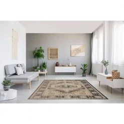 Puissant Zero Stiles Ivory and Navy 8 ft. x 10 ft. by Linon Home Decor -Linon Home Decor Sales ivory navy linon home decor area rugs thdr03910 31 1000