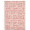 Washable Jenna Ivory/Pink 5 ft. x 7 ft. Abstract Rectangle Area Rug by Linon Home Decor 1 Washable Jenna Ivory/Pink 5 ft. x 7 ft. Abstract Rectangle Area Rug by Linon Home Decor -Linon Home Decor Sales ivory pink linon home decor area rugs thd03367 64 1000