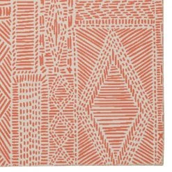 Washable Cohen Ivory/Rust 3 ft. x 5 ft. Abstract Area Rug by Linon Home Decor 9 Washable Cohen Ivory/Rust 3 ft. x 5 ft. Abstract Area Rug by Linon Home Decor -Linon Home Decor Sales ivory rust linon home decor area rugs thd03390 c3 1000