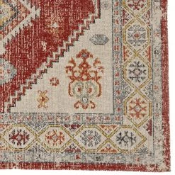 Puissant Zero Koble Ivory and Rust 3 ft. x 5 ft. by Linon Home Decor -Linon Home Decor Sales ivory rust linon home decor area rugs thdr03896 c3 1000