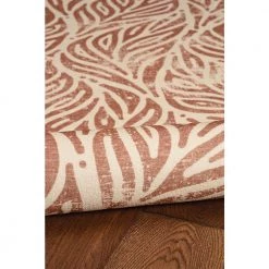 Washable Leif Ivory/Rust 2 ft. x 8 ft. by Linon Home Decor -Linon Home Decor Sales ivory rust linon home decor area rugs thdr03920 fa 1000