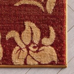 Dulcet Damask Ivory 5 ft. x 7 ft. Transitional Area Rug by Well Woven -Linon Home Decor Sales ivory well woven area rugs 19525 1f 1000