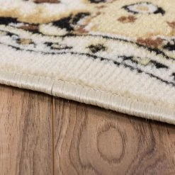 Miami Tehran Traditional Medallion Ivory 8 ft. x 10 ft. Area Rug by Well Woven -Linon Home Decor Sales ivory well woven area rugs 85727 4f 1000