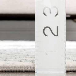 Antalia Asiya 7 ft. 10 in. x 10 ft. 6 in. Modern Geometric Ivory High-Low Area Rug by Well Woven -Linon Home Decor Sales ivory well woven area rugs ant 22 7 76 1000