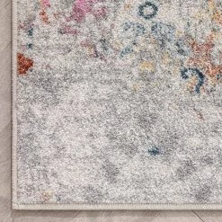 Rodeo Otero Ivory Bohemian Aztec 5 ft. 3 in. x 7 ft. 3 in. Area Rug by Well Woven -Linon Home Decor Sales ivory well woven area rugs ro 02 5 1f 1000