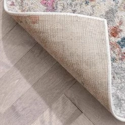 Rodeo Otero Ivory Bohemian Aztec 5 ft. 3 in. x 7 ft. 3 in. Area Rug by Well Woven -Linon Home Decor Sales ivory well woven area rugs ro 02 5 44 1000