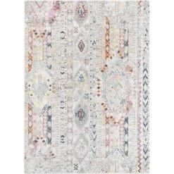 Rodeo Otero Ivory Bohemian Aztec 5 ft. 3 in. x 7 ft. 3 in. Area Rug by Well Woven