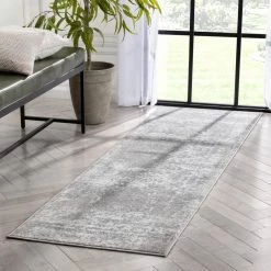 Zazzle Thiva Vintage Oriental Ivory 2 ft. 3 in. x 7 ft. 3 in. Floral Pattern Runner Rug by Well Woven -Linon Home Decor Sales ivory well woven area rugs zaz 12 2 76 1000