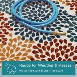 Dorado Senna Modern Ivory 7 ft. 10 in. x 9 ft. 10 in. Floral High-Low Indoor/Outdoor Area Rug by Well Woven -Linon Home Decor Sales ivory well woven outdoor rugs do 462 7 c3 1000