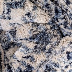 Topkapi Pesaro Vintage Oriental Medallion Light Blue 7 ft. 10 in. x 9 ft. 10 in. Distressed Area Rug by Well Woven -Linon Home Decor Sales light blue well woven area rugs top 56 7 4f 1000