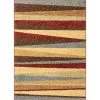 Miami Aria Hills Modern Stripe Multi 5 ft. x 7 ft. Area Rug by Well Woven -Linon Home Decor Sales multi well woven area rugs 84025 64 1000