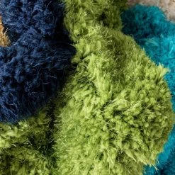 Lolly Mika Multi 7 ft. 10 in. x 9 ft. 10 in. Retro Chevron 3D Textured Shag Area Rug by Well Woven -Linon Home Decor Sales multi well woven area rugs lol 40 7 4f 1000