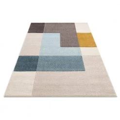 Ruby Constance Multi Mid-Century Modern Geometric Boxes 5 ft. 3 in. x 7 ft. 3 in. Area Rug by Well Woven 11 Ruby Constance Multi Mid-Century Modern Geometric Boxes 5 ft. 3 in. x 7 ft. 3 in. Area Rug by Well Woven -Linon Home Decor Sales multi well woven area rugs ru 122 5 44 1000