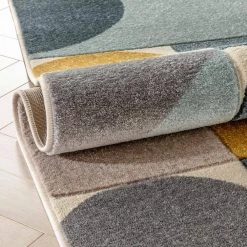 Ruby Rita Multi Modern Geometric Scandinavian 5 ft. 3 in. x 7 ft. 3 in. Area Rug by Well Woven -Linon Home Decor Sales multi well woven area rugs ru 137 5 44 1000