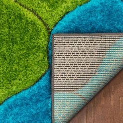 San Francisco Rainbow Modern Geometric Shag Multi 3 ft. 11 in. x 5 ft. 3 in. 3D Textured Super Soft and Thick Area Rug by Well Woven 15 San Francisco Rainbow Modern Geometric Shag Multi 3 ft. 11 in. x 5 ft. 3 in. 3D Textured Super Soft and Thick Area Rug by Well Woven -Linon Home Decor Sales multi well woven area rugs sf 131 4 44 1000