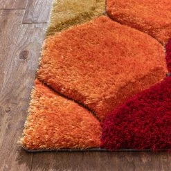 San Francisco Rainbow Modern Geometric Shag Multi 3 ft. 11 in. x 5 ft. 3 in. 3D Textured Super Soft and Thick Area Rug by Well Woven 16 San Francisco Rainbow Modern Geometric Shag Multi 3 ft. 11 in. x 5 ft. 3 in. 3D Textured Super Soft and Thick Area Rug by Well Woven -Linon Home Decor Sales multi well woven area rugs sf 131 4 fa 1000