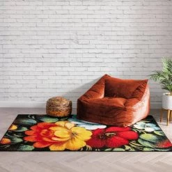 Viva Congratulations Multi Color Modern Floral 5 ft. 3 in. x 7 ft. 3 in. Area Rug by Well Woven 14 Viva Congratulations Multi Color Modern Floral 5 ft. 3 in. x 7 ft. 3 in. Area Rug by Well Woven -Linon Home Decor Sales multi well woven area rugs vi143 5 44 1000
