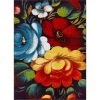 Viva Congratulations Multi Color Modern Floral 5 ft. 3 in. x 7 ft. 3 in. Area Rug by Well Woven -Linon Home Decor Sales multi well woven area rugs vi143 5 64 1000