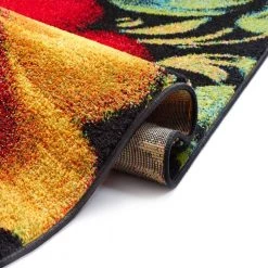 Viva Congratulations Multi Color Modern Floral 5 ft. 3 in. x 7 ft. 3 in. Area Rug by Well Woven 15 Viva Congratulations Multi Color Modern Floral 5 ft. 3 in. x 7 ft. 3 in. Area Rug by Well Woven -Linon Home Decor Sales multi well woven area rugs vi143 5 fa 1000