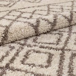 Cabana Radley Natural Modern Tribal Shag Moroccan Trellis 3 ft. 11 in. x 5 ft. 3 in. Area Rug by Well Woven 14 Cabana Radley Natural Modern Tribal Shag Moroccan Trellis 3 ft. 11 in. x 5 ft. 3 in. Area Rug by Well Woven -Linon Home Decor Sales natural well woven area rugs cb 22 4 1f 1000