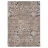 Ocala Navy and Sand 5 ft. x 7 ft. Washable Polyester Indoor/Outdoor Area Rug by Linon Home Decor -Linon Home Decor Sales navy sand linon home decor outdoor rugs thdr04093 64 1000