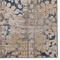 Ocala Navy and Sand 5 ft. x 7 ft. Washable Polyester Indoor/Outdoor Area Rug by Linon Home Decor -Linon Home Decor Sales navy sand linon home decor outdoor rugs thdr04093 c3 1000