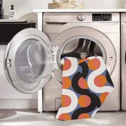 Jupiter Orange and Pink 5 ft. x 7 ft. Washable Polyester Indoor/Outdoor Area Rug by Linon Home Decor -Linon Home Decor Sales orange pink linon home decor outdoor rugs thdr04089 fa 1000