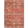 Washable Rosa Red/Ivory 3 ft. x 5 ft. Abstract Rectangle Area Rug by Linon Home Decor -Linon Home Decor Sales red ivory linon home decor area rugs thd03350 64 1000