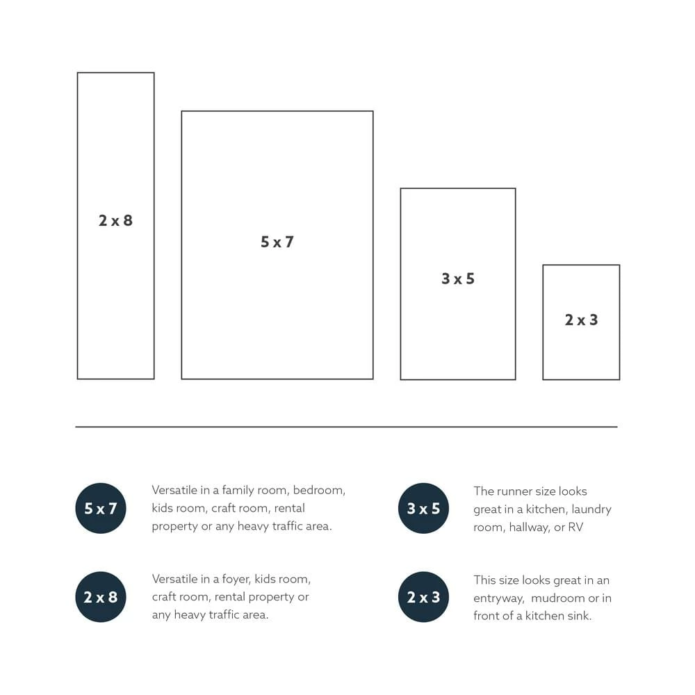 Washable Rosa Red/Ivory 2 ft. x 8 ft. by Linon Home Decor 8 Washable Rosa Red/Ivory 2 ft. x 8 ft. by Linon Home Decor - Image 6