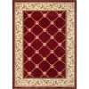 Timeless Fleur De Lis Red 8 ft. x 11 ft. Formal Area Rug by Well Woven -Linon Home Decor Sales red well woven area rugs 36207 64 1000