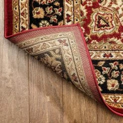 Barclay Medallion Kashan Red 8 ft. x 10 ft. Traditional Area Rug by Well Woven -Linon Home Decor Sales red well woven area rugs 541007 1f 1000