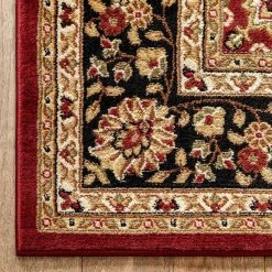 Barclay Medallion Kashan Red 8 ft. x 10 ft. Traditional Area Rug by Well Woven -Linon Home Decor Sales red well woven area rugs 541007 4f 1000