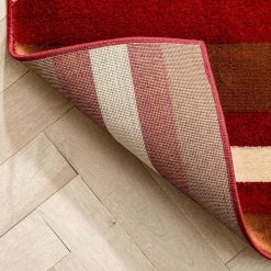 Barclay Arcs and Shapes Red 7 ft. 10 in. x 9 ft. 10 in. Modern Geometric Area Rug by Well Woven 25 Barclay Arcs and Shapes Red 7 ft. 10 in. x 9 ft. 10 in. Modern Geometric Area Rug by Well Woven -Linon Home Decor Sales red well woven area rugs 547807 fa 1000