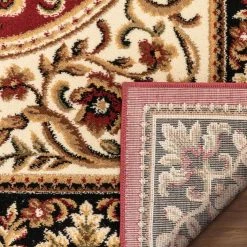 Barclay Casbah Traditional Oriental Medallion Red 5 ft. 3 in. x 7 ft. 3 in. Area Rug by Well Woven -Linon Home Decor Sales red well woven area rugs 549405 1f 1000