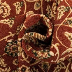 Kings Court Tabriz Red 3 ft. x 12 ft. Traditional Runner Rug by Well Woven -Linon Home Decor Sales red well woven area rugs 6630 2l 4f 1000