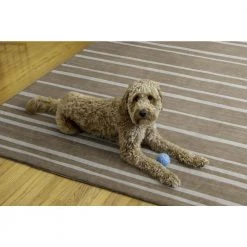 Westin Tan and Ivory 7 ft. x 9 ft. Washable Polyester Indoor/Outdoor Area Rug by Linon Home Decor -Linon Home Decor Sales tan ivory linon home decor outdoor rugs thdr04082 44 1000