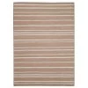 Westin Tan and Ivory 7 ft. x 9 ft. Washable Polyester Indoor/Outdoor Area Rug by Linon Home Decor -Linon Home Decor Sales tan ivory linon home decor outdoor rugs thdr04082 64 1000